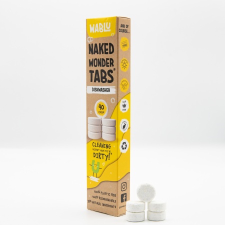 Wablu - Naked Wonder Tabs Dishwasher UK 40 tabs